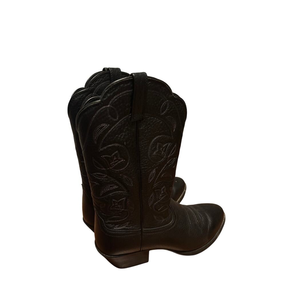 Ariat Black Leather Cowboy Boots Women’s Western Boots - 9